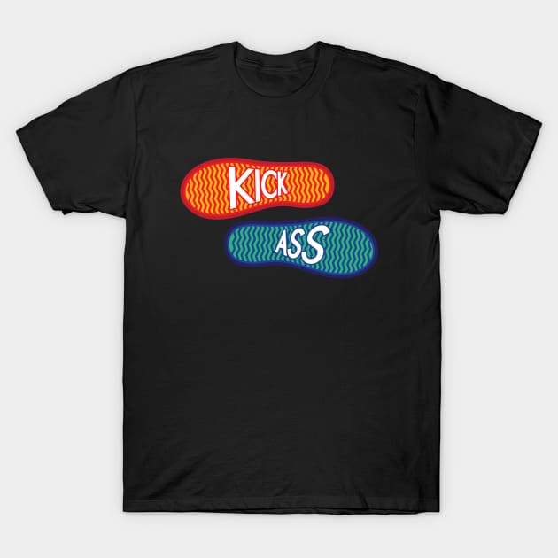 Kick Ass Soles T-Shirt by Shinsen Merch